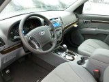 2012 Hyundai Santa Fe SE V6 AWD Gray Interior