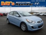 2012 Clearwater Blue Hyundai Accent GS 5 Door #60445574