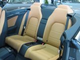 2012 Mercedes-Benz E 550 Cabriolet Natural Beige/Black Interior