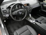 2008 Mercedes-Benz C 350 Sport Black Interior