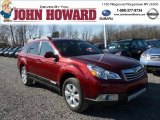 2012 Ruby Red Pearl Subaru Outback 2.5i Limited #60445450