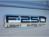 2006 Ford F250 Super Duty Lariat FX4 Off Road Crew Cab 4x4 Marks and Logos