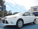2012 Oxford White Ford Focus SE Sedan #60445111