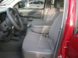2008 Dodge Ram 3500 Laramie Quad Cab Dually Medium Slate Gray Interior