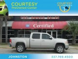 2007 Silver Birch Metallic GMC Sierra 1500 SLT Crew Cab 4x4 #60506376