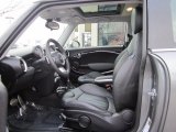 2008 Mini Cooper S Hardtop Punch Carbon Black Interior