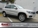 2012 White Gold Metallic Volkswagen Tiguan SE #60506937