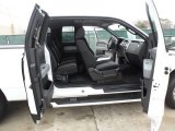 2011 Ford F150 XLT SuperCab Black Interior