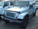 2012 Winter Chill Metallic Jeep Wrangler Unlimited Sahara Arctic Edition 4x4 #60506249