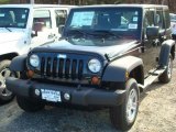 2012 Black Forest Green Pearl Jeep Wrangler Unlimited Sport 4x4 #60506248