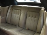 2001 Chrysler Sebring LXi Convertible Rear Seat