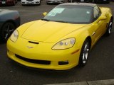 2012 Velocity Yellow Chevrolet Corvette Grand Sport Coupe #60506204