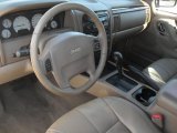 2002 Jeep Grand Cherokee Limited Taupe Interior