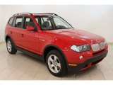 2008 Crimson Red BMW X3 3.0si #60561784