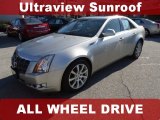 2008 Light Platinum Cadillac CTS 4 AWD Sedan #60561214