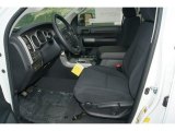 2012 Toyota Tundra Double Cab 4x4 Black Interior