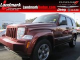 2008 Red Rock Crystal Pearl Jeep Liberty Sport #60561496