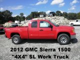 2012 Fire Red GMC Sierra 1500 SL Extended Cab 4x4 #60562051