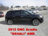 2012 Carbon Black Metallic GMC Acadia Denali AWD #60562049