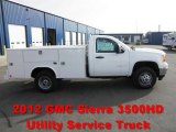 2012 Summit White GMC Sierra 3500HD Regular Cab Dually Utility Truck #60562038