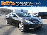 2012 Midnight Black Hyundai Sonata SE #60561991