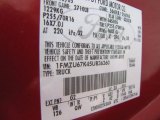 2005 Explorer Sport Trac Color Code for Red Fire - Color Code: G2