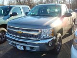 2012 Mocha Steel Metallic Chevrolet Silverado 1500 LS Regular Cab 4x4 #60561261