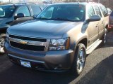 Mocha Steel Metallic Chevrolet Suburban in 2012