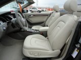 2012 Audi A5 2.0T quattro Cabriolet Cardamom Beige Interior