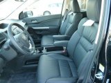 2012 Honda CR-V EX-L 4WD Black Interior