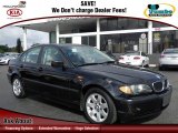2002 Jet Black BMW 3 Series 325i Sedan #60624974