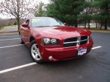2010 Inferno Red Crystal Pearl Dodge Charger SXT #60624943