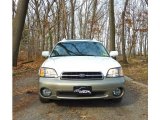 White Frost Pearl Subaru Outback in 2001