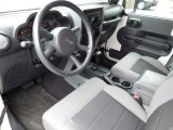 2009 Jeep Wrangler Unlimited X Dark Slate Gray/Medium Slate Gray Interior