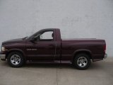 Deep Molten Red Pearl Dodge Ram 1500 in 2004