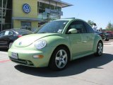2003 Cyber Green Metallic Volkswagen New Beetle GLS 1.8T Cyber Green Color Concept Coupe #6056841