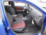 2012 Dodge Avenger SXT Plus Black/Red Interior