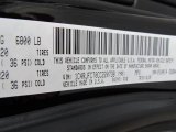2012 Grand Cherokee Color Code for Brilliant Black Crystal Pearl - Color Code: PXR
