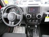 2012 Jeep Wrangler Unlimited Sahara 4x4 Dashboard