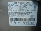 2008 Edge Color Code for Vapor Silver Metallic - Color Code: ZY