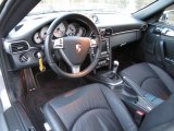 2009 Porsche 911 Turbo Coupe Black Interior