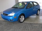 Aqua Blue Metallic Ford Focus in 2007