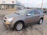 2010 Mocha Steel Metallic Chevrolet Equinox LT AWD #60696515