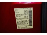 2011 Pathfinder Color Code for Red Brick - Color Code: NAC