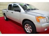 2008 Radiant Silver Nissan Titan XE Crew Cab #60696193