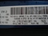 2010 Ram 1500 Color Code for Deep Water Blue Pearl - Color Code: PBS