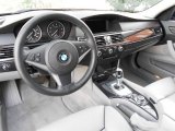 2010 BMW 5 Series 535i Sedan Gray Interior