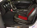 2010 Ford Mustang Shelby GT500 Coupe Charcoal Black/Red Interior