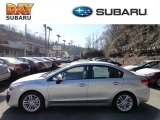 2012 Ice Silver Metallic Subaru Impreza 2.0i Premium 4 Door #60696171