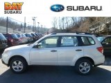 2012 Satin White Pearl Subaru Forester 2.5 X #60696167